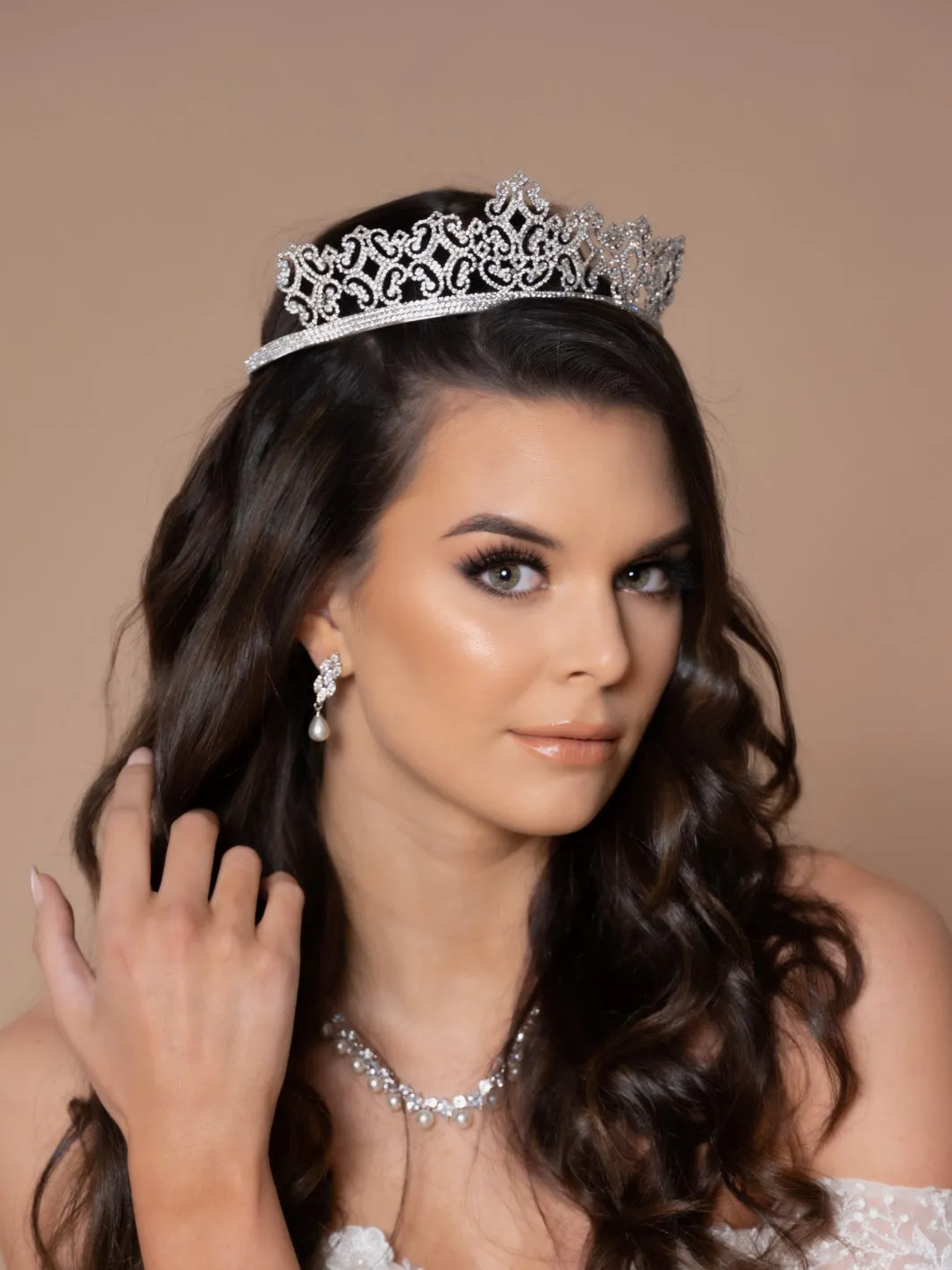 AVALON Swarovski Bridal Stunning Crown - SAMPLE SALE