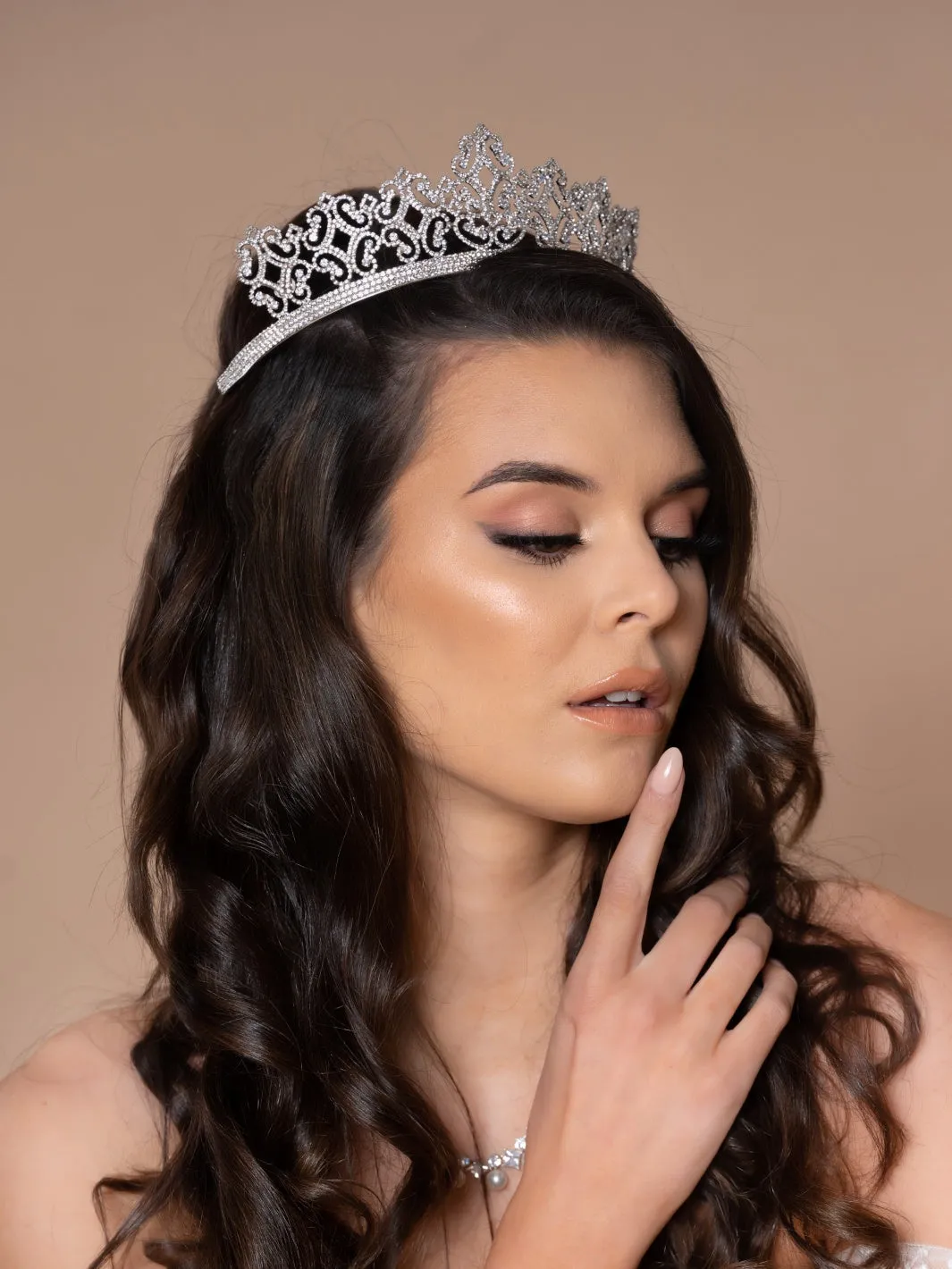 AVALON Swarovski Bridal Stunning Crown - SAMPLE SALE