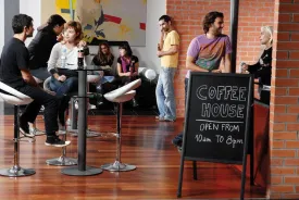 Bi-Office A Frame Chalk Board - (450 x 600) mm