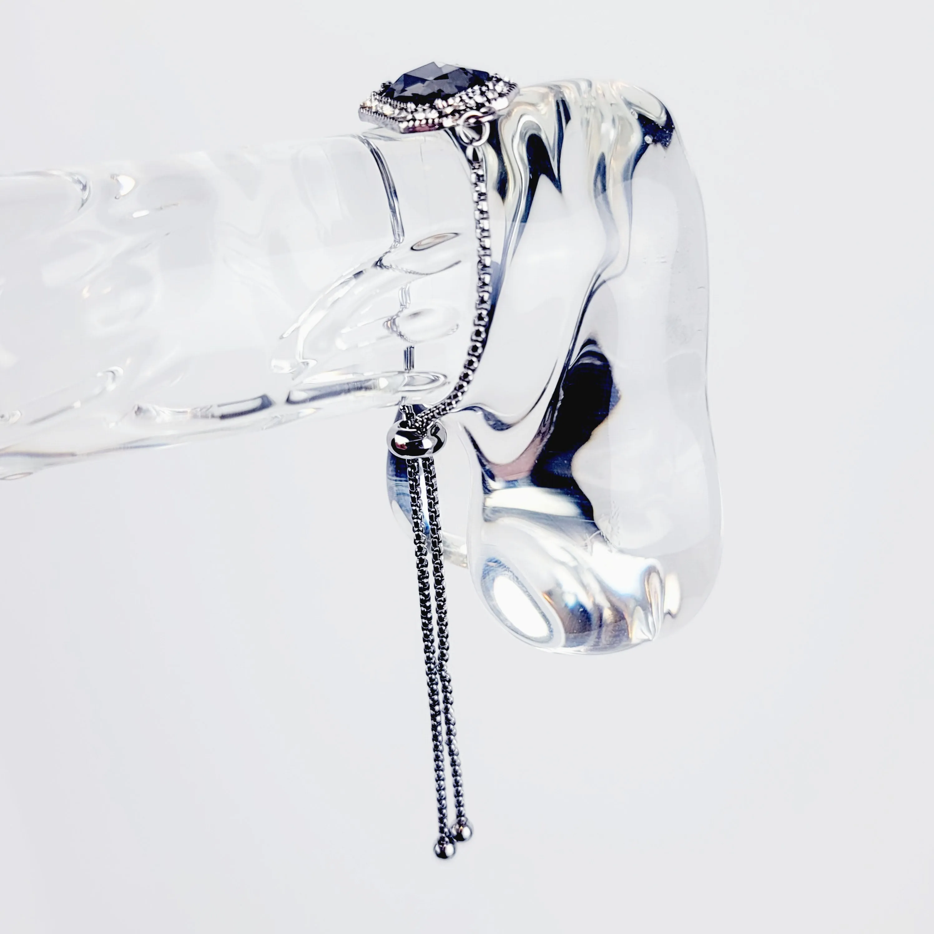 Elegant Gemstone Penis Chain Noose