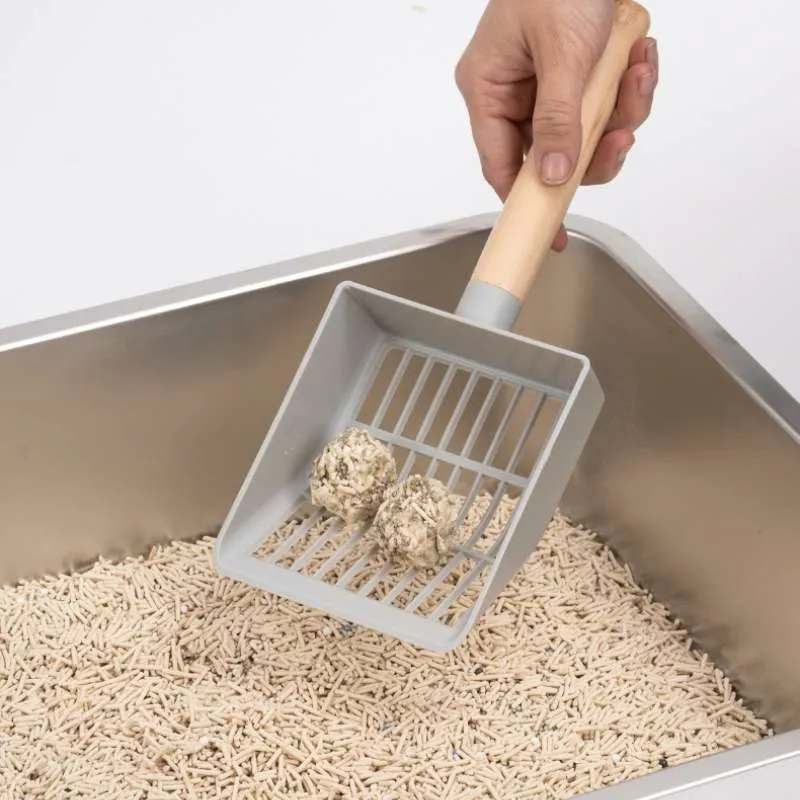 Extra-Large Semi-Enclosed Stainless Steel Litter Box with Splash Guard Design