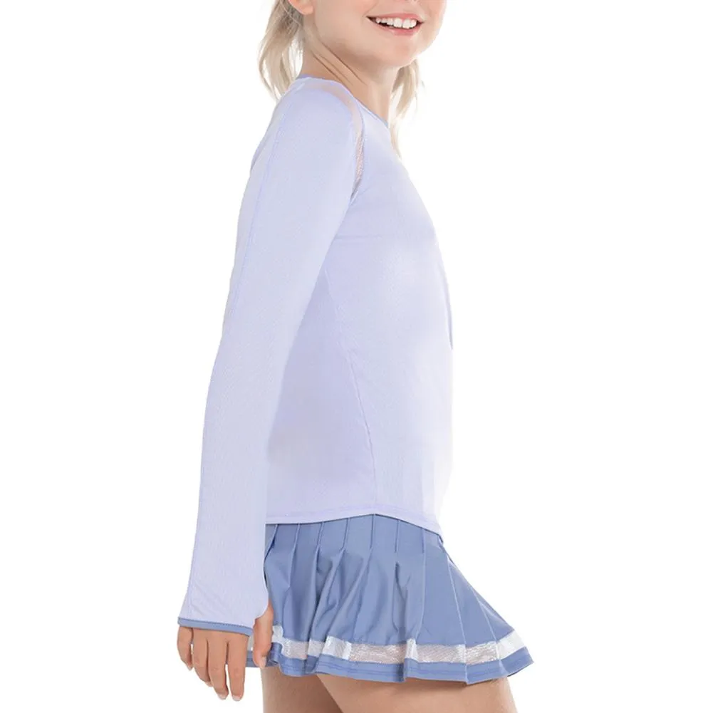 Girl's Play Along Tennis Long Sleeve Hazy