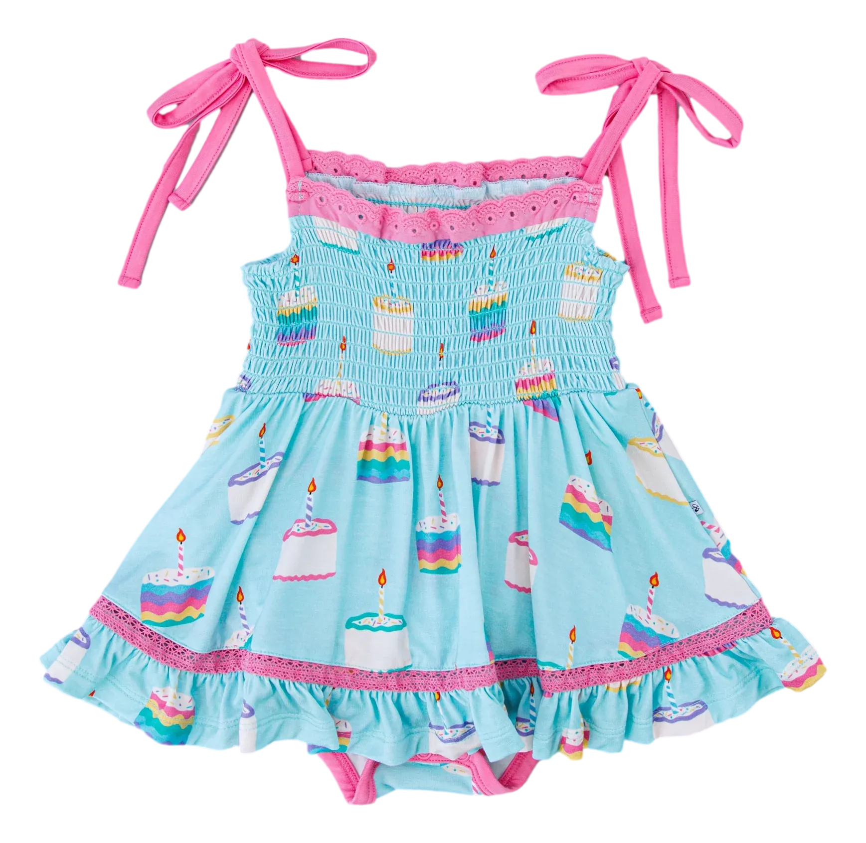 Harlow Smocked Birdie Twirl