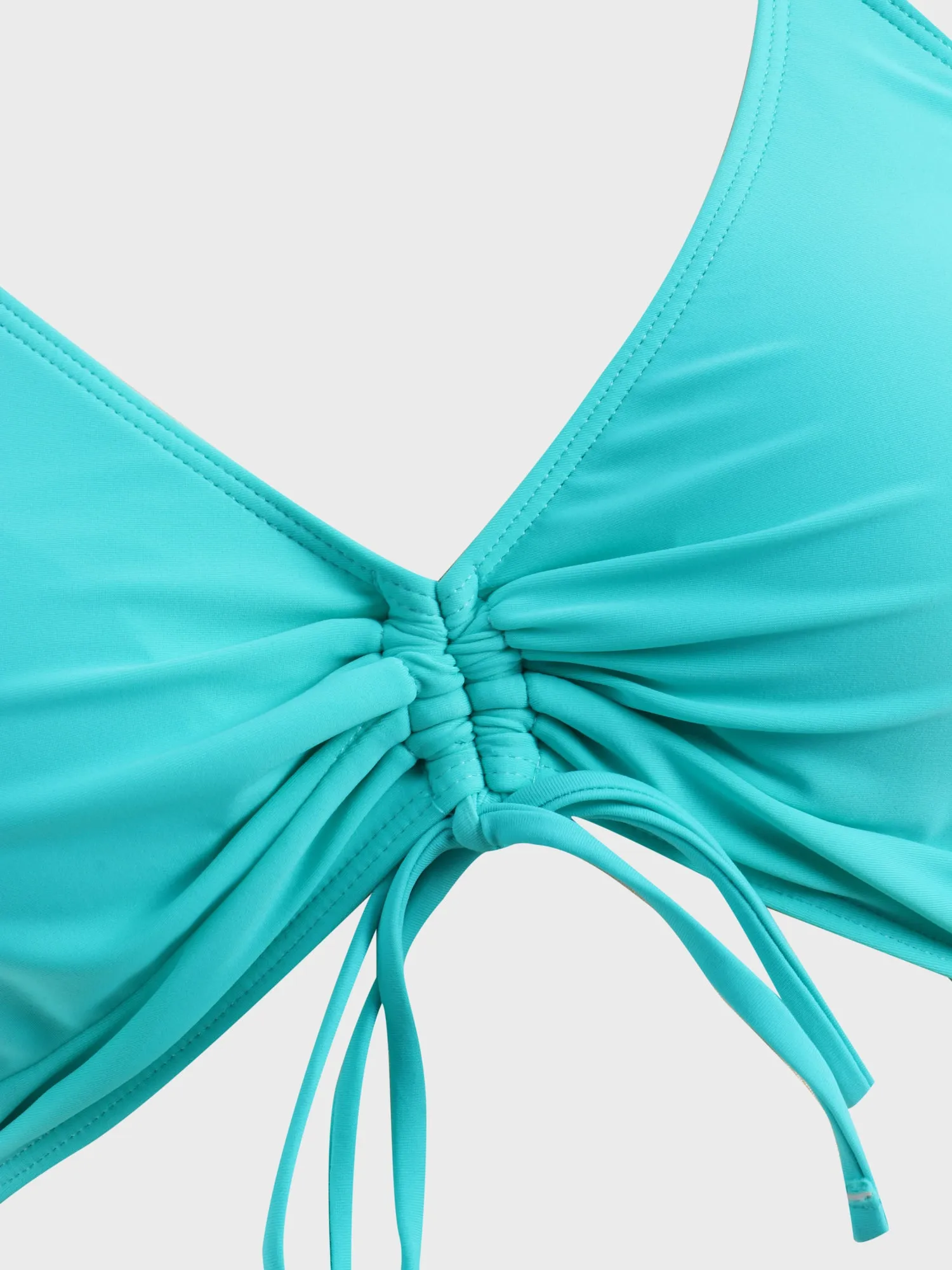 Midsize Flowery Butterfly-Shaped 2-Piece Swimsuit