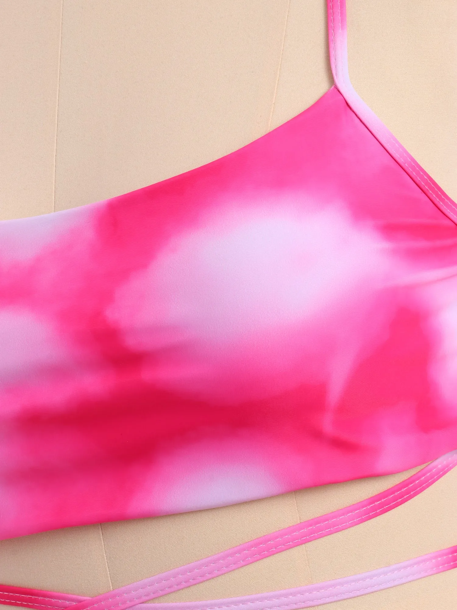 Midsize Vigour Tie-Dye 3-Piece Swimsuit