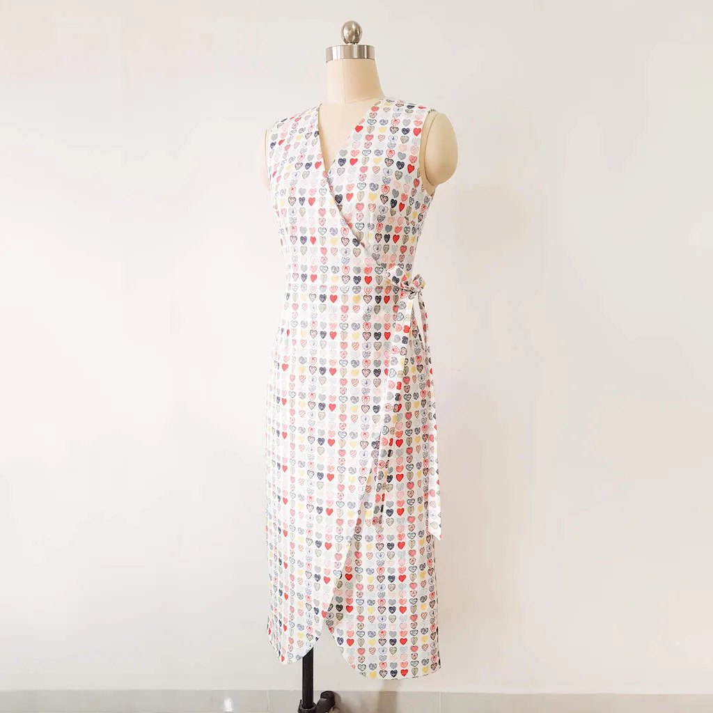 Pattern: 226 – V-Neck Wrap Dress *Custom Fit