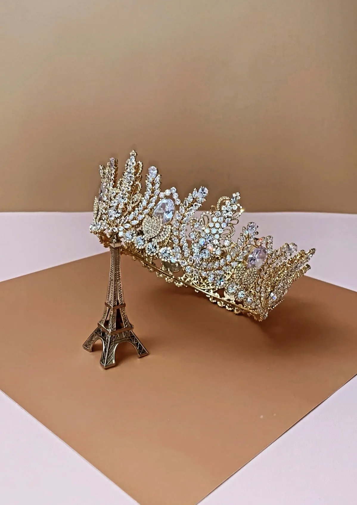 REGINA Swarovski Bridal Full Crown - SAMPLE SALE