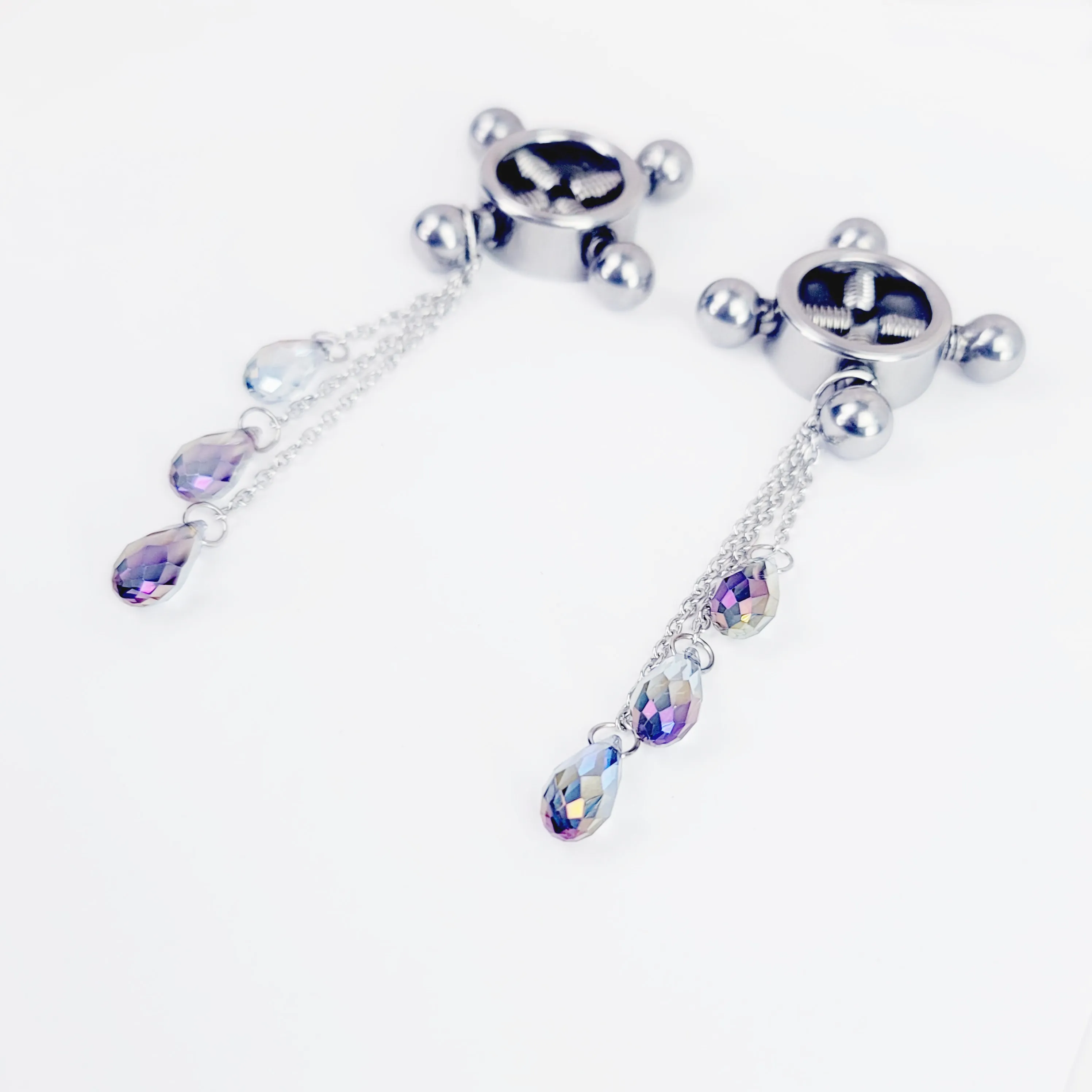 Ring Of Fire Steel Clamps with Crystals