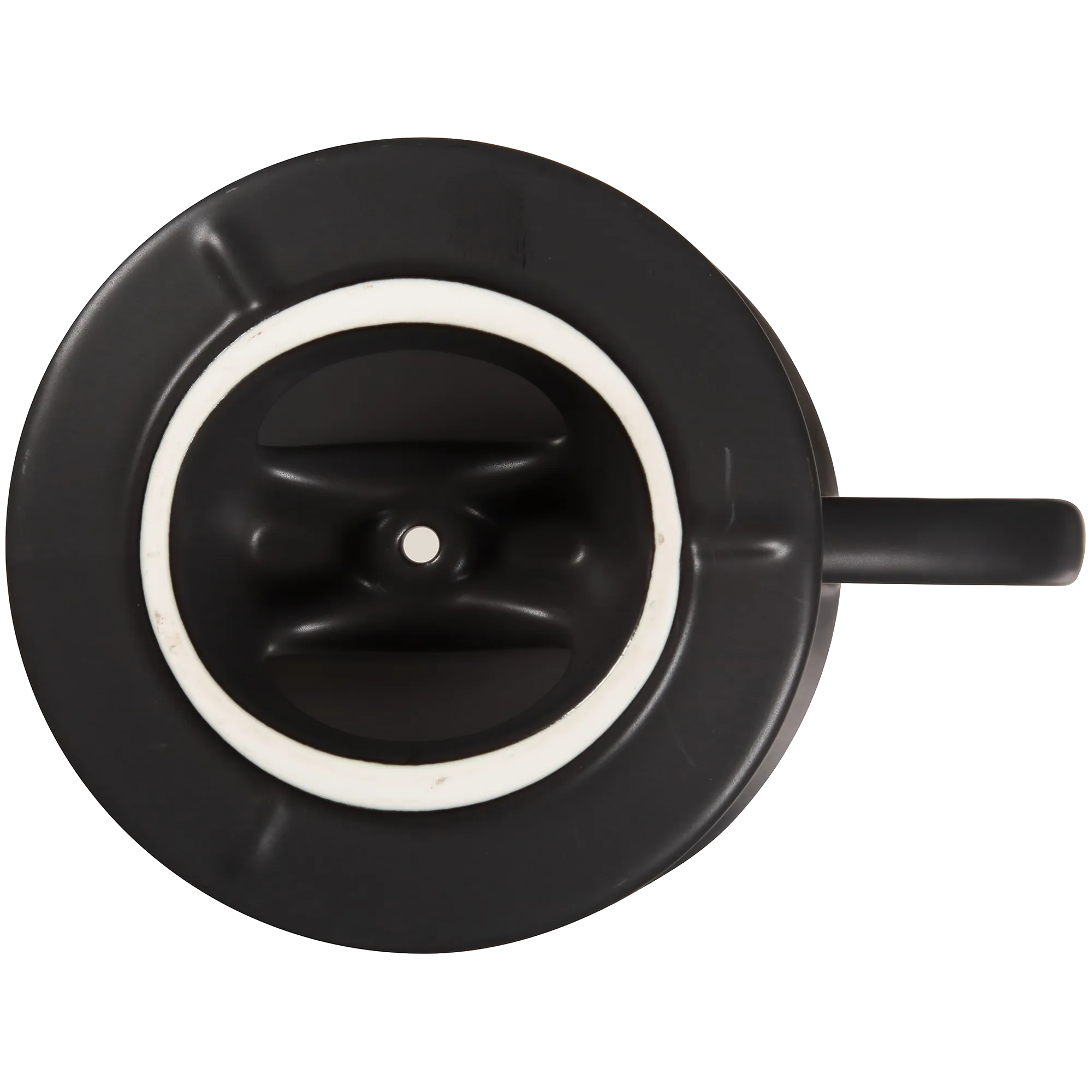 Signature Series 1-Cup Pour-Over Coffeemaker - Porcelain, Glossy Black