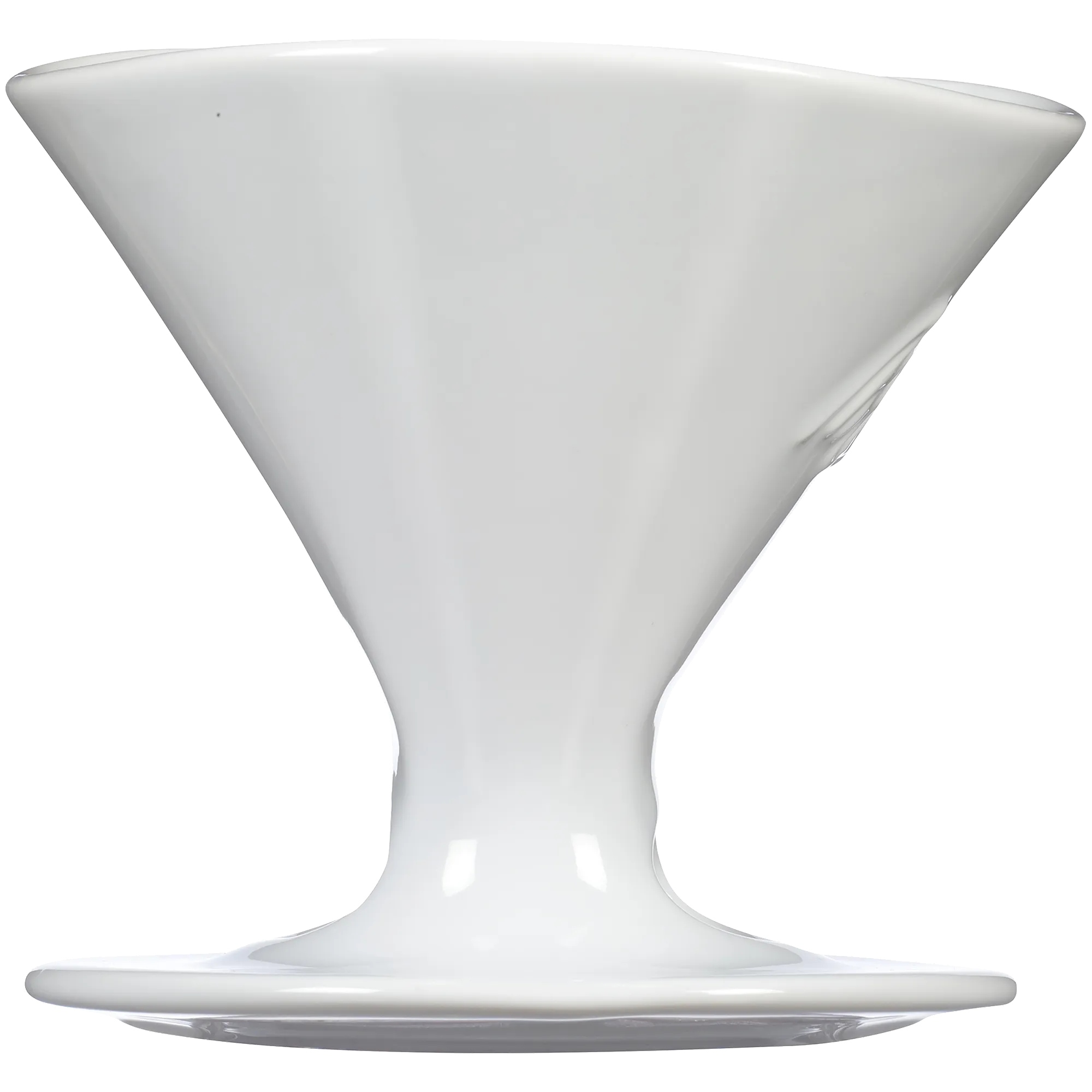 Signature Series 1-Cup Pour-Over Coffeemaker - Porcelain, White
