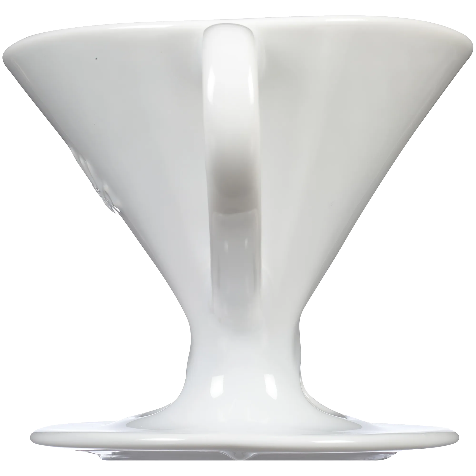 Signature Series 1-Cup Pour-Over Coffeemaker - Porcelain, White